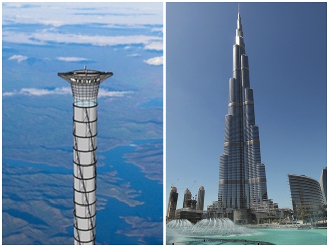 Interesting Facts: World’s First Space Elevator to be Taller than Dubai’s Burj Khalifa