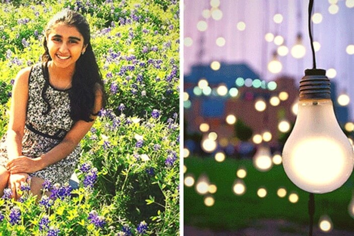 13-year-old Meera Vashisht from Texas Donates 1800 Free LED Bulbs to 600 Poor Families in India