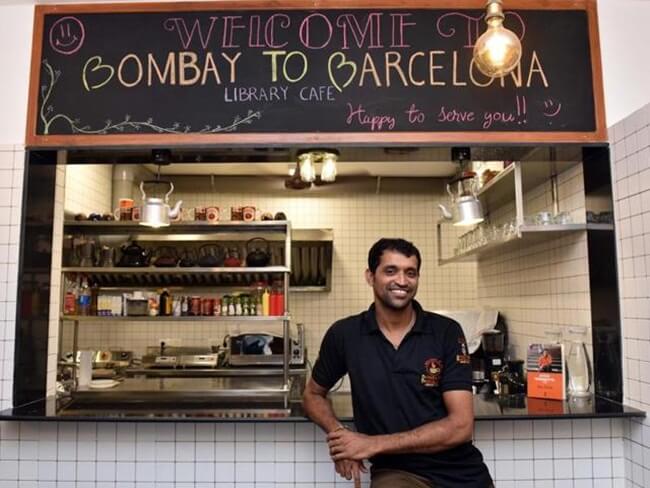 Newly Opened Bombay to Barcelona Library Cafe has Its Origin in Seedy Streets of Mumbai