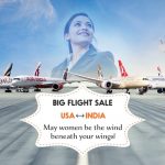 women's day 2025 offer, Indian Eagle flight discount, USA to India flight sale with discount