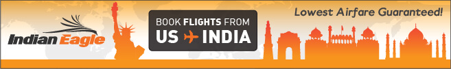 cheap flights to India, Indian Eagle travel coupons, cheap US India fares