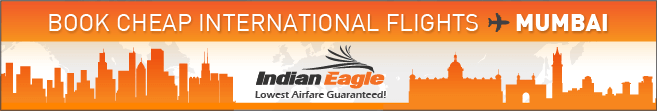 cheap flights to Mumbai, Indian Eagle travel deals, cheap air tickets Mumbai