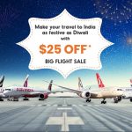 Indian Eagle discount offer, Diwali discount offers in USA, cheap flight tickets to India, best USA-India flight deals