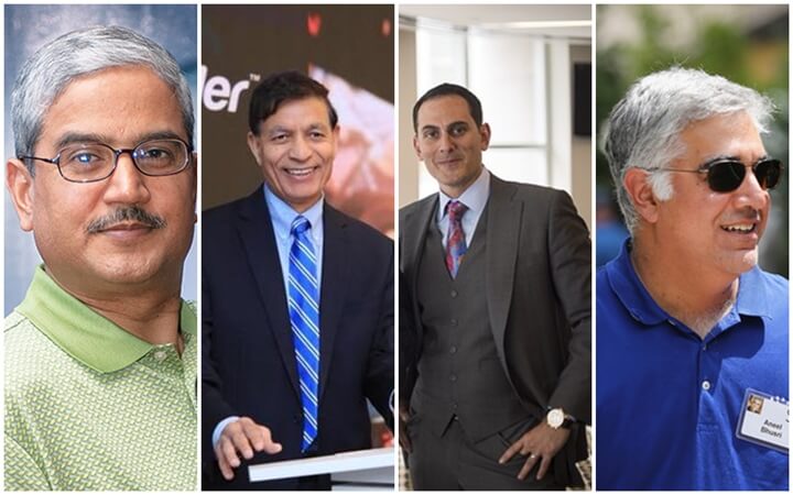 These Seven Richest Indian Americans among Wealthiest Billionaires in USA, according to Forbes 2020