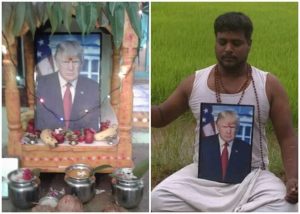 Donald Trump worship India, Telangana farmer Trump fan, Trump fans in India, Incredible India