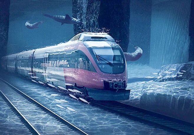 Proposed 00 Km Uae Mumbai Underwater High Speed Rail Holds Good For Indians In Usa