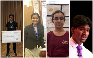 2019 prudential spirit of community awards honorees, CodeforChange Pranv Rajan, Anish Bikmal Georgia, Cradle Me Care ishika gupta, Jothi Ramaswamy ThinkSteam
