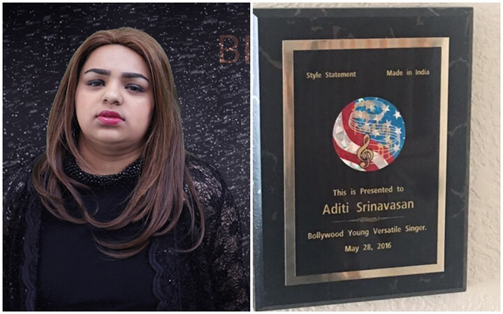 singer aditi sri, California Indian Americans, SOS tour anti bullying 2019, Indian events USA 2019