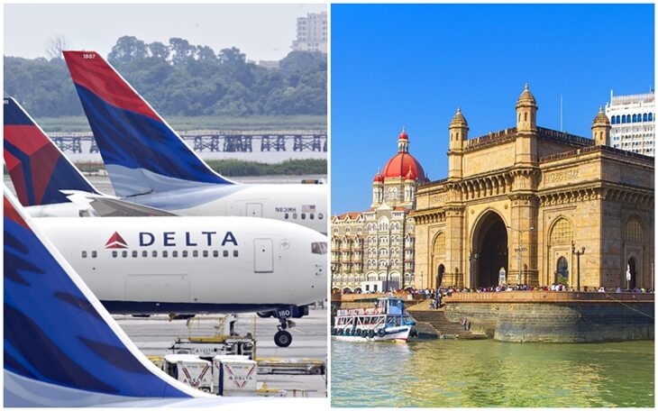 Delta airlines news, New York to Mumbai Delta flights, Delta nonstop flights India, cheap Delta flights Mumbai 