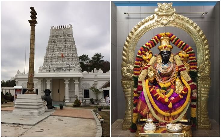 Atlanta Georgia hindu temples, Hindu Temple of Atlanta Riverdale, Sri Mahalakshmi Temple of Atlanta Cumming