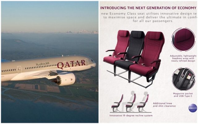 Unique Features of Qatar Airways New Economy Class: Seating and ...