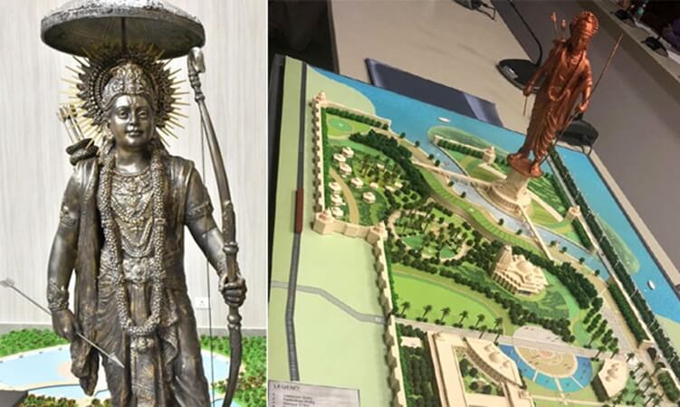 India to Build World's Tallest Lord Ram Statue Dwarfing Statue of Unity by  225 Feet