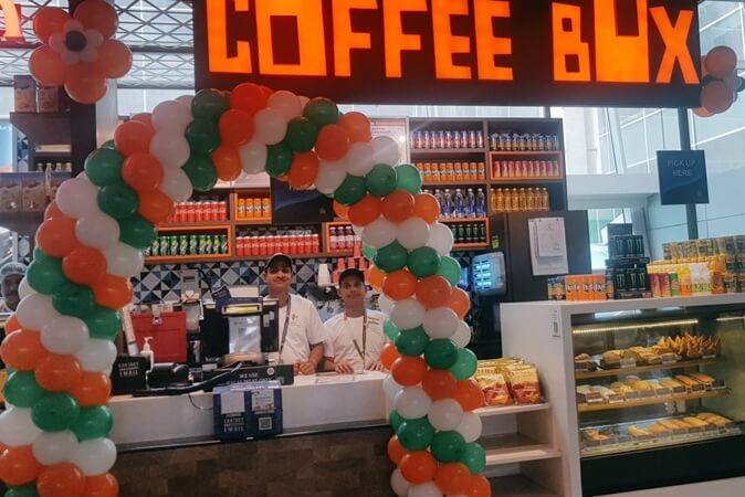 Chennai airport Coffee Box, Chennai international airport news, Chennai airport restaurants cafes