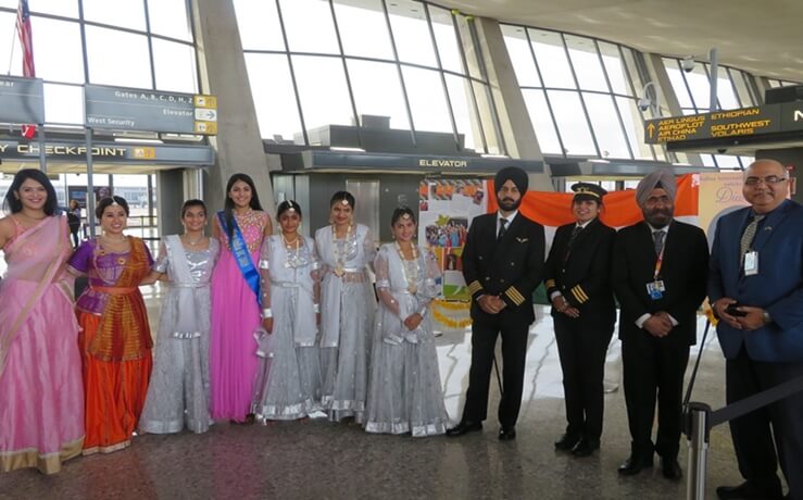 Washington Dulles Airport Diwali, Diwali in USA, Air India flights from DC