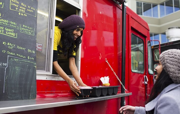 Seattle Indian food trucks, Best Indian food Seattle, Shama Joshi