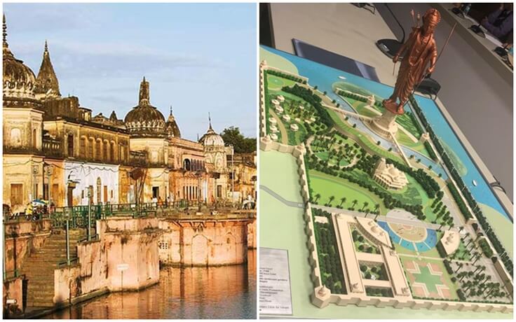 Ayodhya development plan, Ayodhya Ram temple, Ram statue Ayodhya, religious tourism India