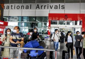 Delhi Airport COVID19 testing, bubble flights to India, Delhi airport institutional quarantine
