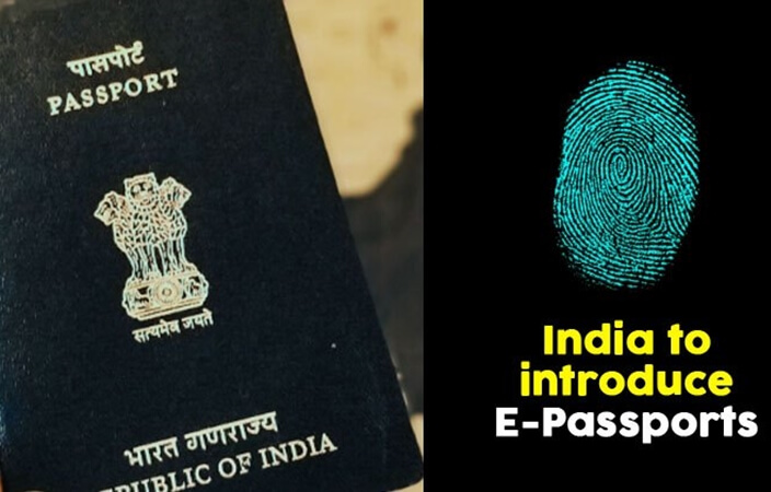 Indian e-passports security features, e-passports with RFID technology, Indian e-passports 2021 