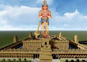 Tallest Hanuman statue Karnataka, Hanuman statue Hampi, tallest statues India