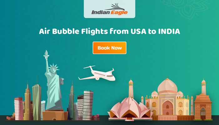 cheap air bubble flights to India, Air India vbm flights to India, United Airlines bubble flights to India