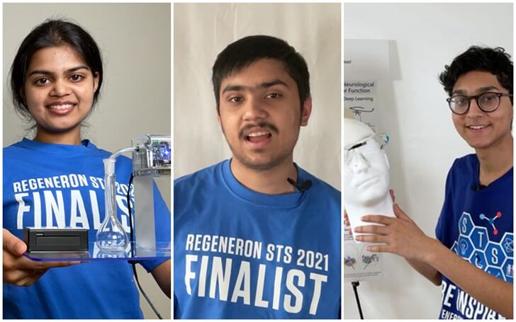 Indian American community news, Regeneron Science Talent Search 2021 winners, Eshani Jha Biochar, Alay Shah Portland