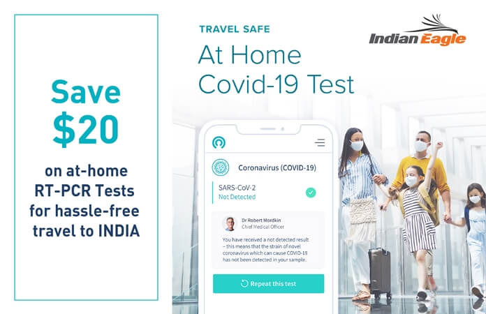 RT-PCR test for travel to India, India guidelines for international passengers, where to take RT-PCR test in USA