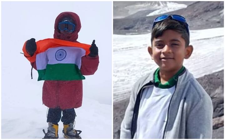 8-year-old Indian Boy Becomes World’s Youngest Person to Conquer Europe’s Highest Peak Mt Elbrus