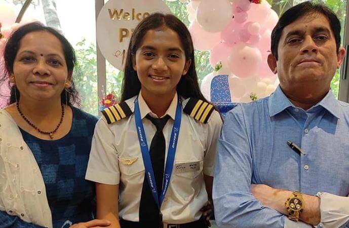 Maitri Patel Takes to Skies as India’s Youngest Commercial Pilot at 19 after Training in USA