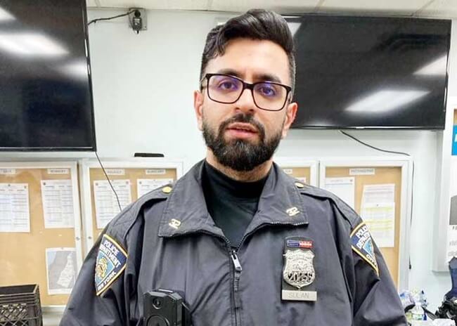 New York Indians news, NYPD cop Sumit Sulan