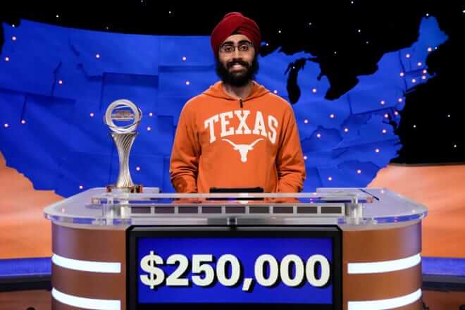 Indian American Jaskaran Singh Credits Mother for His Win in Jeopardy! National College Championship 2022