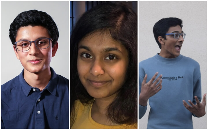 Three Budding Indian American STEM Leaders among Top 10 Winners of Regeneron Science Talent Search 2022