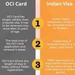 OCI card or Indian tourist visa, what is better OCI card or Indian visa