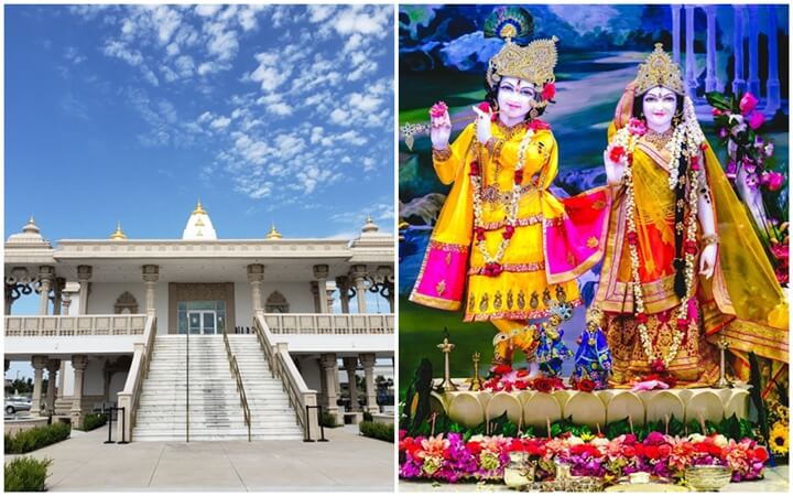 Dallas Radha Krishna Temple, Texas Hindu temples, Indian temples USA