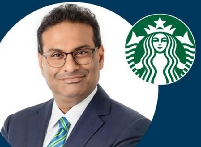 Starbucks Indian-origin CEOs, Starbucks Laxman Narasimhan, Indian American CEOs