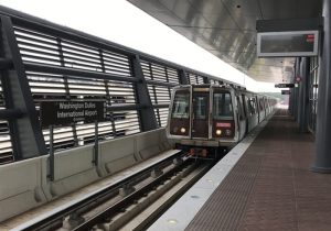 Dulles Airport metro station, Washington DC metrorail to Dulles Airport IAD, Silver Line to Washington Dulles airport