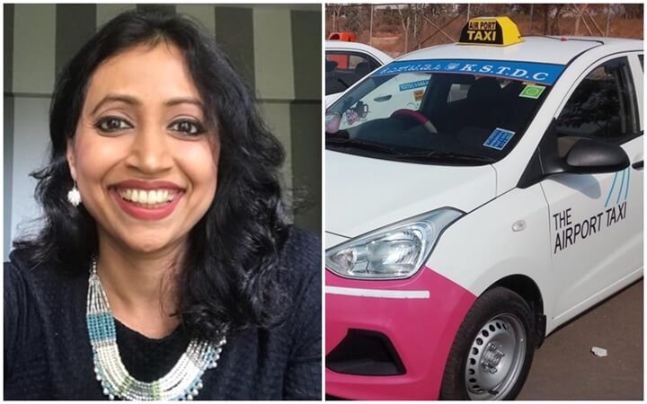 solo women travelers India, women-only cabs from BLR Airport, Go Pink Cabs Bengaluru