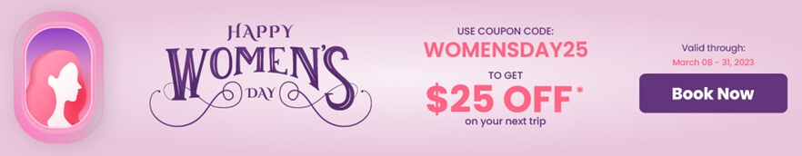 International women's day offer, Indian Eagle women's day offer, Indian Eagle discount coupons, cheap flight tickets to India