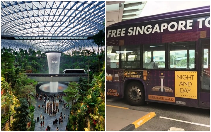 Traveling to/from India via Singapore? You can Take a Free Singapore Tour or Explore Changi Airport during Layover