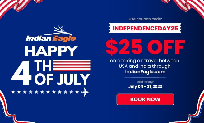 Father's Day Discount on International Flights by Indian Eagle