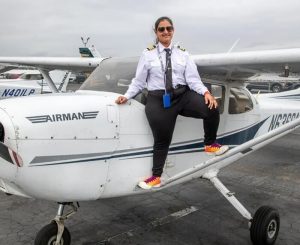 Sakshi Kochhar youngest civil pilot, India's youngest female pilot, Indian women in aviation