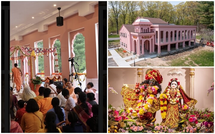 New England’s Sri Radha Damodar Temple is Now Open to Offer Rollercoaster Ride of Love, Devotion, Spirituality