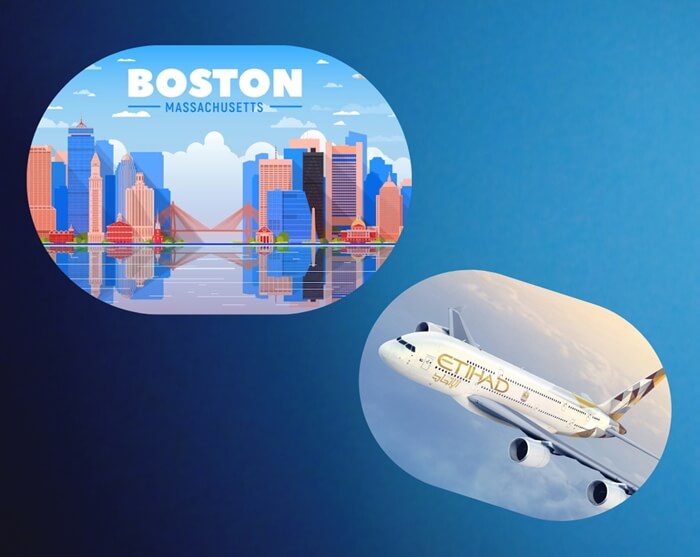 new Etihad flights to Boston, cheap Boston to India flight deals, Boston to India airlines, Etihad Airways news