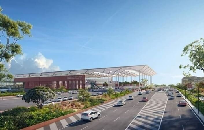Noida jewar airport design, when Noida International airport starts operations