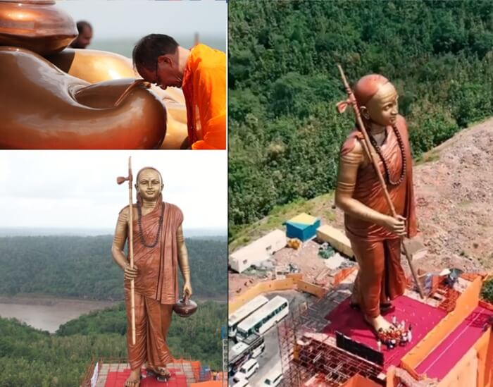 Statue of Oneness in Honor of Adi Shankara is India’s New Wonder for Rs 2141cr near One of the 12 Jyotirlingas