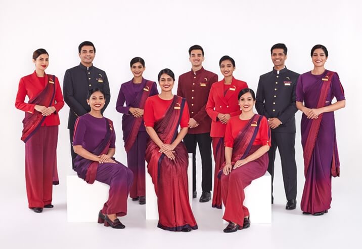 Air India news, Air India crew uniform, Manish Malhotra designs Air India, Air India hostesses