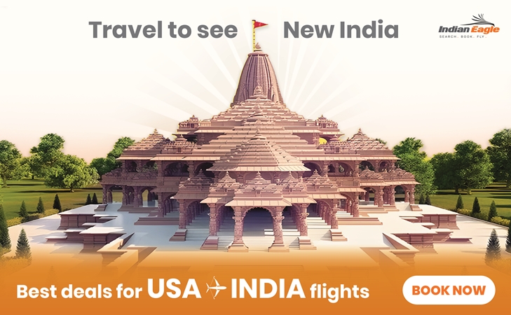 Indian Eagle discount offers, US to India cheap airline tickets, Indian Eagle flight deals