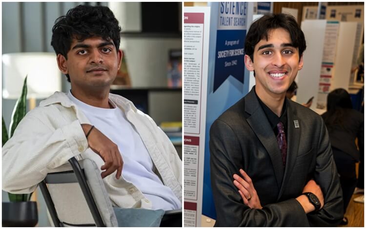 Achyuta Rajaram New Hampshire, Arnav Chakravarthy CEO Scilynk, Regeneron Science Talent Search winners