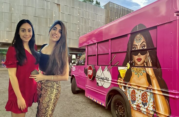 Techies by Day, Chefs by Night: Two Indian Women Serve Flavors of India at Fomo Momo Food Truck in USA