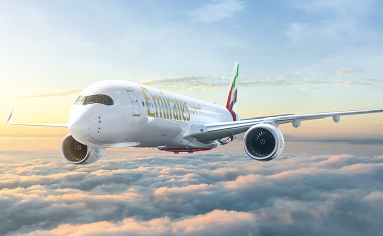 Emirates destinations in India, Emirates Airlines A350-900 news, Emirates Airlines flights to India 