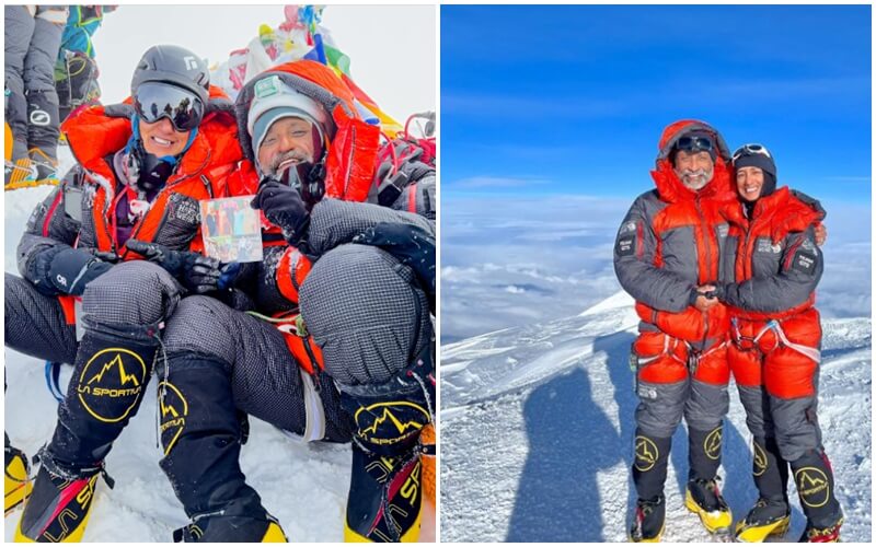 This Indian American Couple Conquer Mt Everest Recently in Their 40s after 5 Months of Scaling Mt Denali in Alaska
